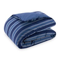 Cearceaf pentru pilota Tommy Hilfiger Denimwear Stripes 240x220cm  Blue - 1