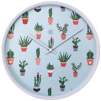 Ceas de perete NeXtime Cactus 30cm  verde - 1