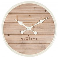 Ceas de perete NeXtime Plank 50cm  white - 1