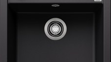 Chiuveta bucatarie Blanco Dalago 5  515x510mm  ventil automat  Silgranit negru