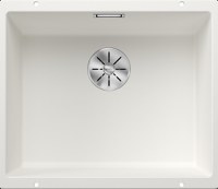 Chiuveta bucatarie Blanco Subline 500-U  530x460mm  montare sub blat  Silgranit alb - 1