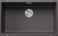 Chiuveta bucatarie Blanco Subline 700-U  730x460mm  montare sub blat  Silgranit gri piatra - 1