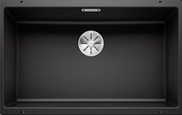 Chiuveta bucatarie Blanco Subline 700-U  730x460mm  montare sub blat  Silgranit negru - 1