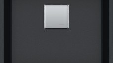 Chiuveta bucatarie Franke Kubus 2 KNG 110-52  52x42cm  fragranite  Nero