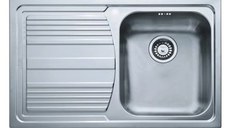 Chiuveta bucatarie Franke Logica Line LLX 611  picurator stanga  790x500  inox lucios