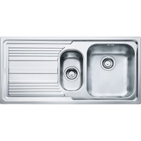 Chiuveta bucatarie Franke Logica Line LLX 651 slim  picurator stanga  1000x500mm  inox lucios - 1