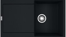 Chiuveta bucatarie Franke Maris MRG 611 reversibila  780x500mm  tehnologie Sanitized  fragranite  Matte Black