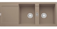 Chiuveta bucatarie Franke Maris MRG 621 reversibila  1160x500mm  tehnologie Sanitized  fragranite  Oyster - 1