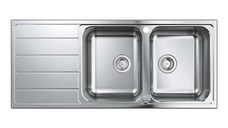 Chiuveta bucatarie Grohe K500 80 -S 116/50 2.0 rev  1160x500 mmm  reversibila  inox