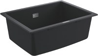 Chiuveta bucatarie Grohe K700U 70 -C  610x460mm  montare sub blat  compozit  granite black - 1