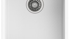 Chiuveta bucatarie Teka Maestro Square 40.40 TG  440x440mm  montare sub blat  Tegranite White