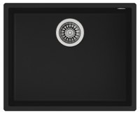 Chiuveta bucatarie Teka Maestro Square 50.40 TG  540x440mm  montare sub blat  Tegranite Black - 1
