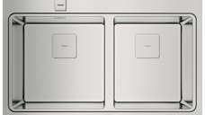 Chiuveta bucatarie Teka Premium Zenit RS15 2B 86 cu 2 cuve  860x520cm  inox