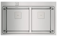 Chiuveta bucatarie Teka Premium Zenit RS15 2B 86 cu 2 cuve  860x520cm  inox - 1