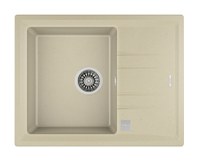 Chiuveta bucatarie Teka Stone 45S TG 1B 1D  650x510mm  tegranit TopasBeige - 1