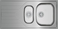 Chiuveta bucatarie Teka Universe 60 T-XP 1/2B 1D  1000 x 500mm  inox - 1
