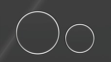 Clapeta actionare Geberit Sigma20 negru lucios  detalii crom lucios