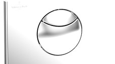 Clapeta cu dubla actionare Villeroy & Boch ViConnect 21x15cm  Alb