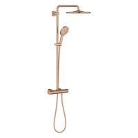 Coloana de dus Grohe Rainshower SmartActive 310 cu baterie termostatata  9 5l/min  brushed warm sunset - 1