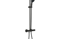Coloana de dus Grohe Tempesta Cosmopolitan System 250 Cube cu baterie termostatata  101cm  matte black