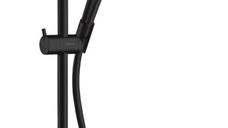 Coloana de dus Hansgrohe Croma Select S 280 1jet cu baterie termostatata  negru mat