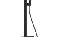 Coloana de dus Hansgrohe Raindance Alive Q 210x340 1jet EcoSmart cu baterie termostatata ShowerSelect Comfort  negru mat