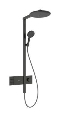 Coloana de dus Hansgrohe Raindance Alive S 300 2jet EcoSmart cu baterie termostatata ShowerSelect Comfort  negru periat - 1