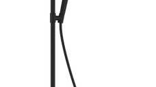Coloana de dus Hansgrohe Raindance Alive S Puro 300 1jet EcoSmart cu baterie termostatata Ecostat  negru mat