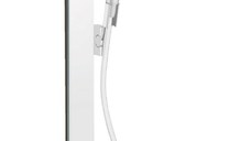 Coloana de dus Hansgrohe Rainfinity 250 EcoSmart 1jet  cu baterie termostatata ShowerTablet 350  alb mat