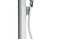 Coloana de dus Hansgrohe Rainfinity 250 EcoSmart 1jet  cu baterie termostatata ShowerTablet 350  crom