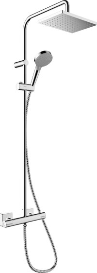 Coloana de dus Hansgrohe Vernis Shape 230  1 jet cu baterie termostatata  crom - 1