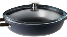 Cratita cu capac Sambonet Midnight Blue 28cm  3.8 litri  inductie  albastru