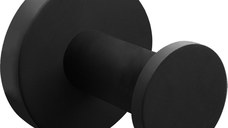 Cuier de baie Decor Walther Basic  negru mat