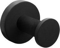 Cuier de baie Decor Walther Basic  negru mat - 1