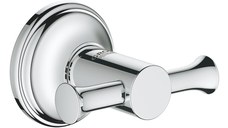 Cuier dublu Grohe Essentials Authentic crom