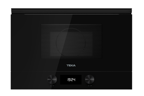 Cuptor cu microunde incorporabil Teka Maestro ML 8220 BIS L FBK stanga 850W  9 retete presetate  baza ceramica  Full Black