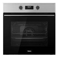 Cuptor electric incorporabil Teka HSB 635 P S 71 litri  multifunctional 8 functii  autocuratare pirolitica & HydroClean  inox anti- pata - 1