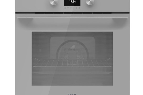 Cuptor electric incorporabil Teka Urban Colours HLB 8600 SM  SurroundTemp 12 functii  Hydroclean  70 litri  Cristal Steam Grey/Infinity Glass