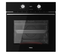 Cuptor electric Teka EasySteam HLB 8408 BK 70 litri net  9 functii  HydroClean   Infinity Glass  cristal negru - 1