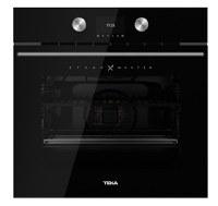 Cuptor incorporabil Teka Steak Master  grill 2x1200 W  gratar fonta  63 litri  12 functii  DualClean  design Infinity - cristal negru - 1