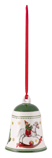 Decoratiune brad Villeroy & Boch My Christmas Tree Bell Toys Green 5 5x5 5x6 9cm - 1
