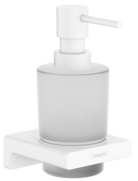 Dispenser sapun lichid Hansgrohe AddStoris  alb mat - 1