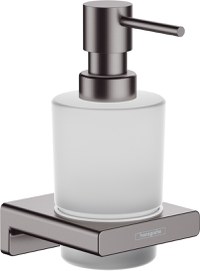 Dispenser sapun lichid Hansgrohe AddStoris negru periat - 1