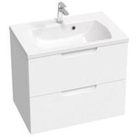 Dulap baza pentru lavoar Ravak SD Classic II 700 cu 2 sertare  70cm  alb - 1