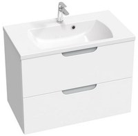 Dulap baza pentru lavoar Ravak SD Classic II 800 cu 2 sertare  80cm  alb-gri - 1