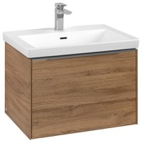 Dulap baza suspendat Villeroy & Boch Subway 3.0 cu iluminare  62x43x48cm  Oak Kansas - 1