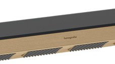 Dus de perete Hansgrohe Rainfinity Shoulder 500 bronz periat si raft sticla grafit