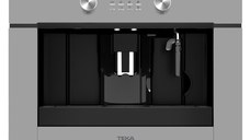 Espressor incorporabil Teka CLC 855 GM SM pompa 15 bari functie de auto-curatare; rasnita cafea cu 13 trepte program automat de decalcifiere Cristal Steam Grey/Infinity Glass