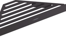 Etajera de colt Hansgrohe AddStoris  negru mat