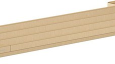 Etajera port prosop Hansgrohe AddStoris 65  bronz periat